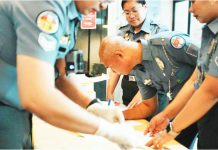 Bureau of Jail Management and Penology - Region 6 officers undergo a surprise drug test during their second-quarter management conference, with all 51 personnel testing negative, reaffirming the bureau’s zero-tolerance stance against illegal drugs. BJMP-6 PHOTO