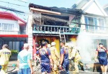 Septuagenarian dies in Mandurriao house fire A residential fire in Barangay Oñate de Leon, Mandurriao, Iloilo City on Saturday, August 2, 2025 left a 75-year-old woman dead, three others injured, and two houses razed. DYRI RMN ILOILO PHOTO