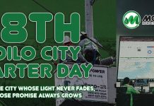88TH ILOILO CITY CHARTER DAY: HONORING THE CITY WHOSE LIGHT NEVER FADES, AND WHOSE PROMISE ALWAYS GROWS
