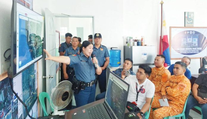 The San Enrique Municipal Police Station, led by Captain Rosinie O. Cabuena, showcased their readiness, speed, and teamwork in a 911 emergency simulation exercise. PCR SAN ENRIQUE/FACEBOOK PHOTO