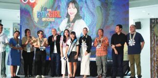 Vanessa Jane Loraña (center) of Camangahan National High School in Guimbal, Iloilo beams after being proclaimed Iloilo’s 2025 Girl Governor during the sashing ceremony of the Boy and Girl Officials program, where she bested 155 other aspirants from across the province. She is shown here flanked by Iloilo provincial government officials led by Vice Gov. Lee Ann Debuque (fourth from right). PHOTO FROM BALITA HALIN SA KAPITOLYO