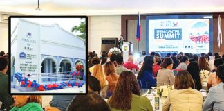 Participants from various sectors gather at the Teen Center Summit 2025 in Iloilo City to highlight Iloilo Province’s achievements in adolescent development, including the establishment of over 100 teen centers — such as stand-alone facilities (inset) that provide safe spaces and support services for Iloilo’s youth. PHOTO FROM BALITA HALIN SA KAPITOLYO