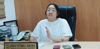“The Provincial Liga Office is committed to providing essential medical and burial assistance to all barangay officials across the province of Iloilo. This initiative demonstrates our dedication to ensuring that our barangay officials receive timely and effective support without the burden of lengthy and complicated application processes,” says Liga ng mga Barangay Iloilo Chapter president and ex-officio Provincial Board member Amalia Victoria Debuque. NELJOY GALIGAO/PN