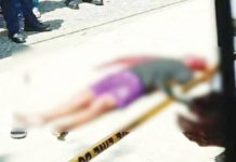 Man killed after being shot by cop in Pavia JR Valenzuela lies motionless on the ground after he was shot by a responding police officer for allegedly charging at him with a knife in Barangay Balabag, Pavia, Iloilo, on Friday afternoon, August 1, 2025. CONTRIBUTED PHOTO