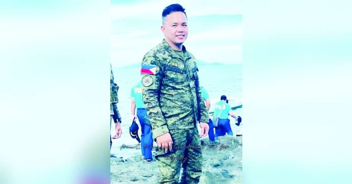 Sergeant Jhon Ray Coopera, a native of Barangay Bitoon, Jaro, Iloilo City, sacrificed his life to bring peace to the people of Tapaz, Capiz, according to the Philippine Army’s 3rd Infantry Division. PHOTO COURTESY PF DYRI RMN ILOILO/FACEBOOK