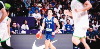 Dwight Ramos anchored Gilas Pilipinas win over Iraq. FIBA PHOTO