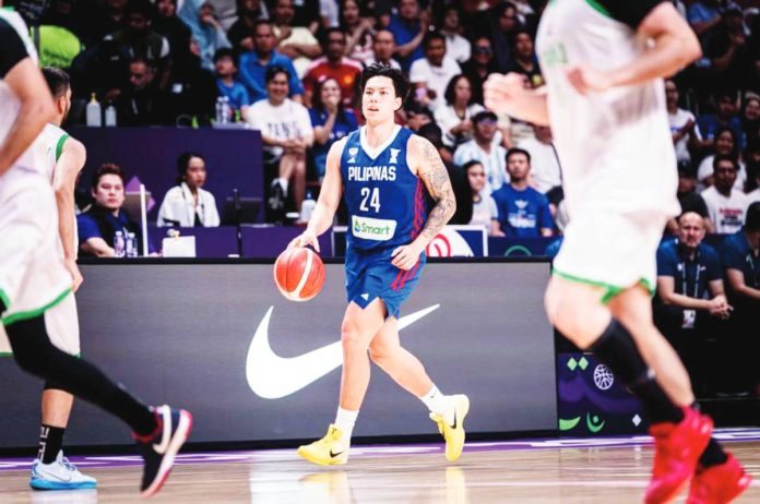 sports Gilas copy Dwight Ramos anchored Gilas Pilipinas win over Iraq. FIBA PHOTO