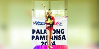 Sheena Jillianne Chua Ty credited her coaches and loved ones for the victory that cemented her as one of the brightest young hopes in Philippine gymnastics. CONTRIBUTED PHOTO