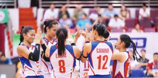 Alas Pilipinas Women claims their third SEA V.League bronze medal. SAVA PHOTO