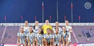 The Philippine Wome’s Football Team. PFF PHOTO