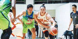 Alex Cabagnot delivers anew for Basilan Starhorse Viva Portmasters. MPBL PHOTO