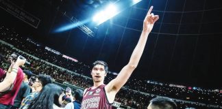 Quentin Millora-Brown is a 6-foot-10 Filipino-American center. UAAP PHOTO