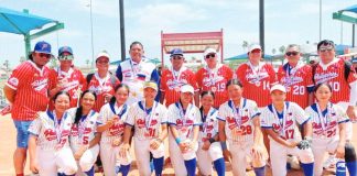 Sagay City Girls Softball Team. PHOTO FROM LITTLE GIANTS OF SAGAY CITY SOFTBALL AND BASEBALL