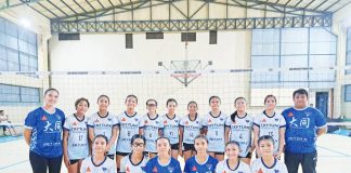 Bacolod Tay Tung High School Thunderbolts rule the 17-Under category of Abanse Negrense Grassroots Girls Volleyball Tournament. PHOTO COURTESY OF ROBERTO CALAMBA JR.
