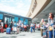 DOTr told: People need lower fares, not higher airport terminal fees Travelers arrive at the Ninoy Aquino International Airport Terminal 1 in Pasay City. JONATHAN CELLONA/ABS-CBN NEWS FILE PHOTO