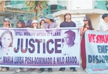 18 years on, justice still eludes Panay’s disappeared activists Families and human rights advocates hold a candlelight protest in Iloilo City on August 30, 2025, calling for justice for missing activists Maria Luisa Posa-Dominado and Nilo Arado, who were abducted 18 years ago, and demanding an end to enforced disappearances. PANAY ALLIANCE-KARAPATAN PHOTO