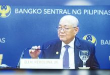 The Bangko Sentral ng Pilipinas (BSP) issued a circular limiting the value of large cash transactions to P500,000 per banking day. "We want to make it more difficult for the contractors, for the guys involved in this flood control mess to be able to take money out of the banks," said BSP Governor Eli M. Remolona Jr. PNA FILE PHOTO