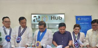 Department of Science and Technology Secretary Renato U. Solidum Jr., together with the DOST-6 and Capiz Provincial Government officials, led the ribbon cutting ceremony during the inauguration of the iHub Capiz on September 10, 2025. DOST-6 PHOTO