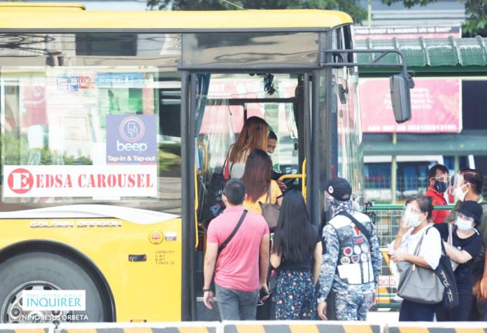 DOTr To better observe the needs of commuters, Department of Transportation undersecretaries and assistant secretaries, including officials of the Land Transportation Office, the Land Transportation Franchising and Regulatory Board, and government railway systems, have been ordered to take public transportation. NIÑO JESUS ORBETA/PHILIPPINE DAILY INQUIRER