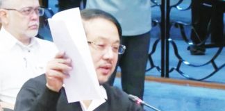 “Nakagawa po ako ng pagkakamali at pinahintulutan ko po ang aking sarili na maging kasangkapan sa pagpapatupad ng isang masamang gawain,” confesses former Department of Public Works and Highways (DPWH) undersecretary Roberto Bernardo.