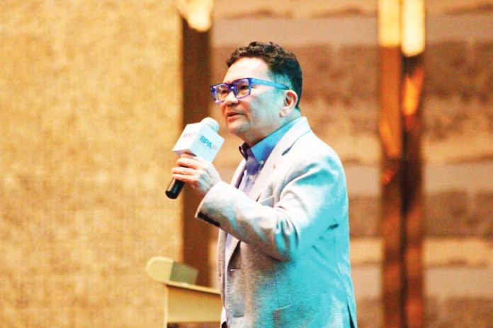 “Technology alone will not miss what sets the Philippines apart (but) our human element, our ingenuity, our empathy, (and) our trust. AI must serve people, not replace them. The formula is simple – technology plus human,” says IT & Business Process Association of the Philippines president and chief executive officer Jack Madrid. IT-BPM PHOTO