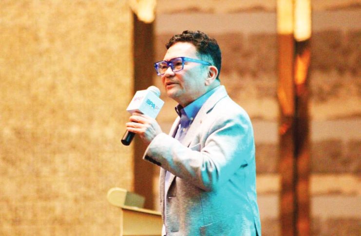 “Technology alone will not miss what sets the Philippines apart (but) our human element, our ingenuity, our empathy, (and) our trust. AI must serve people, not replace them. The formula is simple – technology plus human,” says IT & Business Process Association of the Philippines president and chief executive officer Jack Madrid. IT-BPM PHOTO