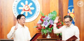 President Ferdinand R. Marcos Jr. on Monday administered the oath of office to Department of Public Works and Highways (DPWH) Secretary Vince Dizon in Malacañang. Dizon takes over from Manuel Bonoan who stepped down from his post amid allegations of irregularities in multibillion-peso flood control projects. PCO