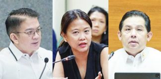 ESCUDERO, BINAY, ROMUALDEZ