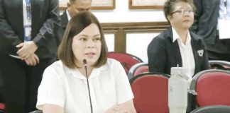 Vice President Sara Duterte sidesteps questions on the use of the Office of the Vice President’s confidential fund during the House of Representatives appropriations committee hearing on the OVP’s 2026 budget. SCREENGRAB FROM HOUSE OF REPRESENTATIVES/FACEBOOK