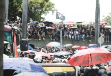 An anti-corruption rally at Rizal Park in Manila is blessed with good weather on Sept. 21, 2025. No untoward incident there was reported. PNA