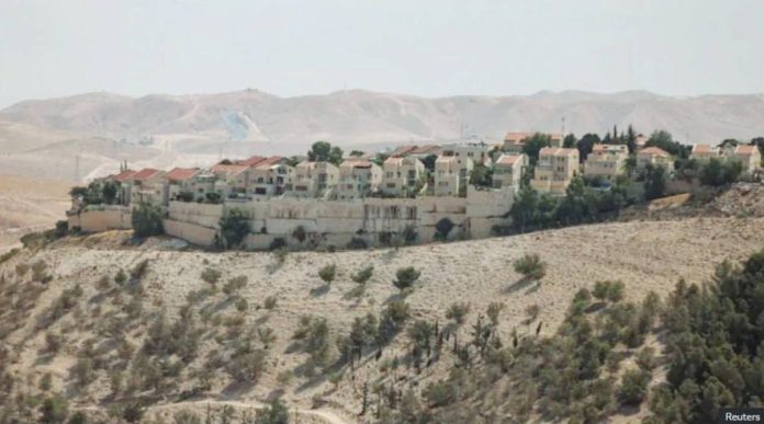 File photo showing part of the Israeli settlement of Maale Adumim, in the occupied West Bank. REUTERS