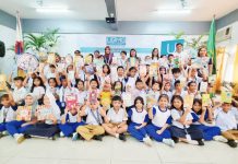UPMG Philippines launches reading quest for every kid on print and screen Malaysian Counselor Nur Farahliza Putri Naaim Yazid, United Print & Multimedia Group (UPMG) officers led by president Vivienne A. Motomal posed with Gen. Gregorio Del Pilar’s principal Rizalina Castro and students at the launching of UPMG's Back to Basic Reading project.