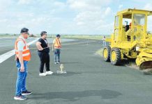 The Civil Aviation Authority of the Philippines says a Business Continuity Plan is in place to guarantee smooth operations at the Iloilo International Airport in Cabatuan town despite ongoing runway repairs. CAAP AREA VI PHOTO
