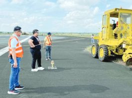 The Civil Aviation Authority of the Philippines says a Business Continuity Plan is in place to guarantee smooth operations at the Iloilo International Airport in Cabatuan town despite ongoing runway repairs. CAAP AREA VI PHOTO
