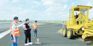 The Civil Aviation Authority of the Philippines says a Business Continuity Plan is in place to guarantee smooth operations at the Iloilo International Airport in Cabatuan town despite ongoing runway repairs. CAAP AREA VI PHOTO