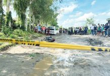 Officers of the Bacolod City Police Station 3 were investigating a shooting incident that left a man dead and his younger brother wounded in Purok Active, Barangay Mandalagan, on Monday morning, September 29, 2025. RMN DHYB BACOLOD 747/FACEBOOK PHOTO