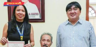 Capiz’s Gov.Fredenil H. Castro (center) received the long-elusive land title for the historic site of the old provincial capitol, marking a milestone in the province’s governance and heritage. CAPIZ PROV’L GOV’T COMMUNICATIONS GROUP PHOTO