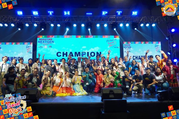 capiz win The Capiz’s Panalingsing Pavilion bagged, for the second consecutive year, the Best in Booth Award in the regional/provincial category at the 36th Philippine Travel Mart at the SMX Convention Center, Mall of Asia Complex in Pasay City on Sept. 7, 2025. CAPIZ PROV’L GOV’T COMMUNICATIONS GROUP PHOTO