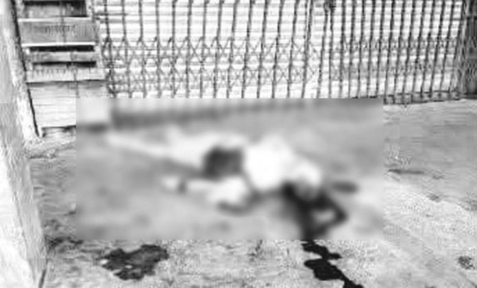 Romy Li, a 52-year-old contractor and construction supplier, was shot dead in broad daylight while opening his hardware store on Tuesday morning, Sept. 9, 2025, on Bonifacio Street, Barangay 12, Bacolod City. CESAR JOLITO III/WDJ PHOTO