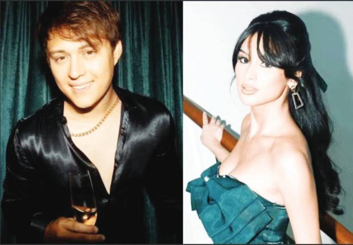 ENRIQUE GIL AND FRANKI RUSSELL. @ENRIQUEGIL17, @MISSFRANKI/IG PHOTOS