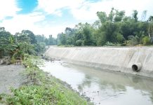 The Iloilo City Flood Control Project Section 9 in Barangay Buntatala, Jaro district, which is funded under the General Appropriations Acts of 2024 with P39.4 million, is 100 percent complete.