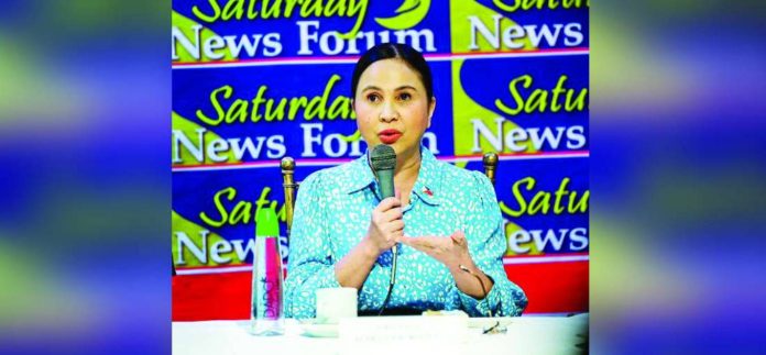 Trade Secretary Cristina Roque says the country’s economic team will work together to ensure projects of Japanese companies create quality jobs and push the country towards a green, digital, and broad-based economy. PHOTO COURTESY OF ABS-CBN NEWS