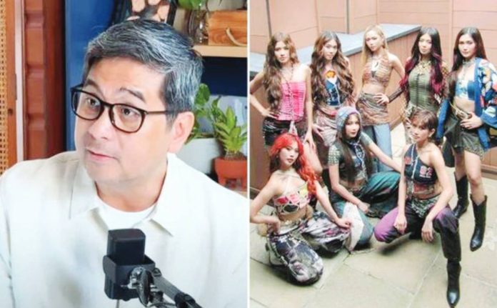 Star Magic head Lauren Dyogi (left) dismissed rumors that ABS-CBN paid Coahella for BINI to be part of the music festival in April 2026. PHOTO COURTESY OF ABS-CBN NEWS