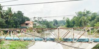 This flood mitigation structure in Buntatala Creek, Jaro, Iloilo City suffered delays due to informal settlers and waterline relocations.