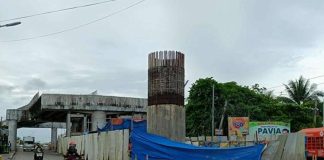 STALLED MONUMENT TO DELAY. The unfinished Aganan Flyover in Pavia, Iloilo stands idle after years of suspension and mounting public frustration. The Department of Public Works and Highways now promises its completion by the last quarter of 2026 with a fresh ₱285-million budget infusion. AJ PALCULLO/PN