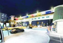A project perspective shows the new roof, finishes, and lighting designed to give pedestrians a safer and more comfortable experience at the Diversion Road overpass in Iloilo City’s Mandurriao district.