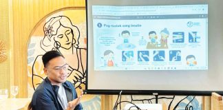 A health officer explains the proper steps of insulin injection during the Diabetes Mellitus Technical Working Group meeting in Iloilo, where strategies for early detection and management of Type 1 diabetes among the youth were discussed. ILOILO PROVINCIAL HEALTH OFFICE PHOTO