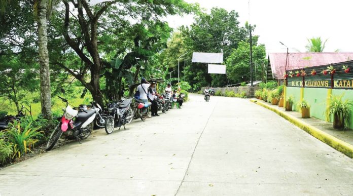This newly completed concrete road in Barangay Nalbugan, Calinog, Iloilo was inaugurated on Sept. 29, 2025, as part of the Iloilo provincial government’s P21-million infrastructure project to improve accessibility and mobility in the upland community. PHOTO FROM BALITA HALIN SA KAPITOLYO