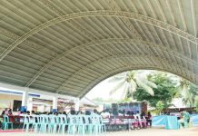 The newly inaugurated P2.9-million multi-purpose covered gym at Narciso Ayalin Integrated School in Barangay Aglalana, Passi City, will serve as a venue for both academic events and sports activities. PHOTO FROM BALITA HALIN SA KAPITOLYO