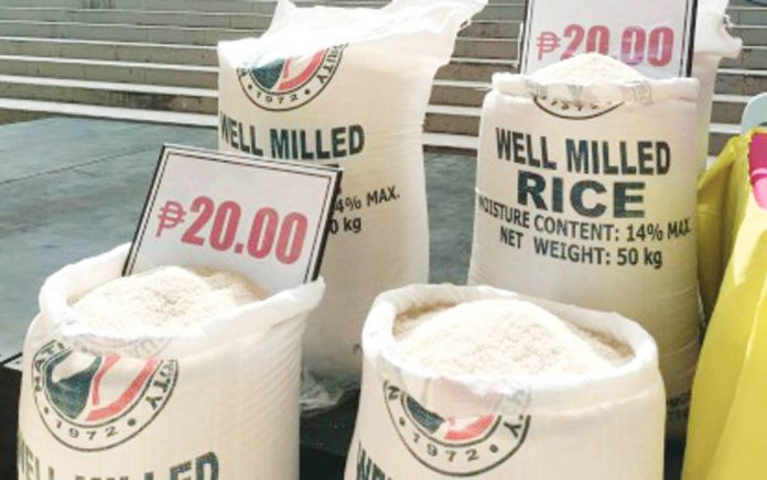 neljoy_sign_copy_resized The government’s program “Sipag at Tiyaga” aims to ease the burden of food insecurity by making rice affordable to low-income families in Iloilo Province, particularly those identified as nutritionally at risk. Rice will be sold at P20 per kilo. PNA